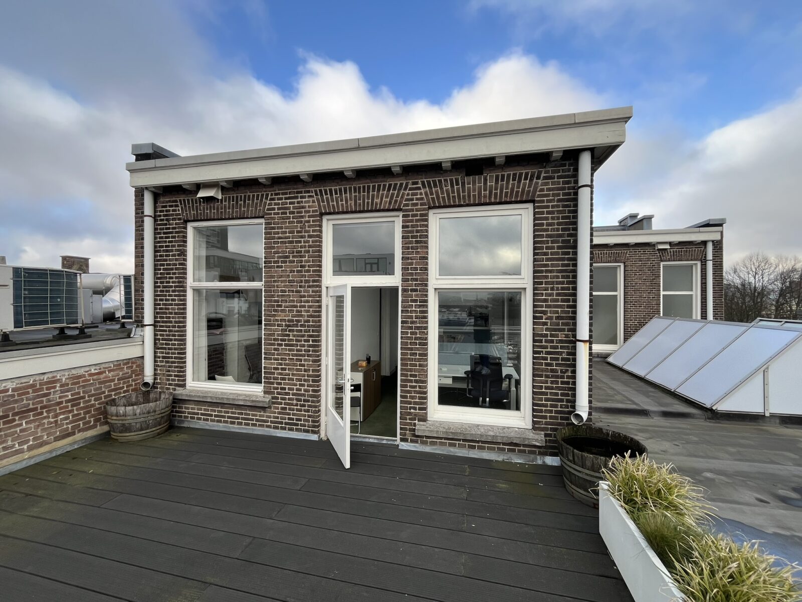 Project Parklaan Rotterdam buitenschilderwerk dak